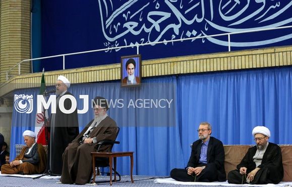 مقام معظم رهبری: اگر آنها برجام را پاره کردند، ما آن را آتش میزنیم / تحریمها رفع نشد
