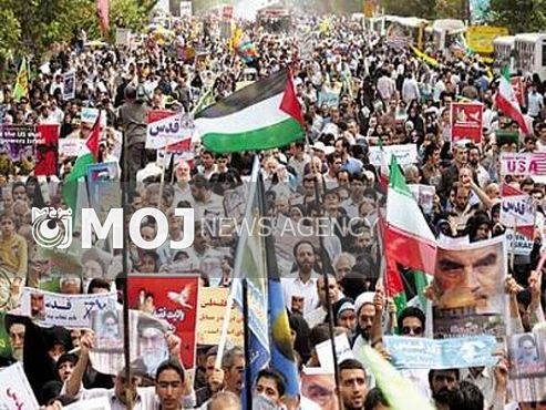 آغاز راهپیمایی روز قدس / طنین شعارهای ضدصهیونیستی در تهران و سراسر کشور