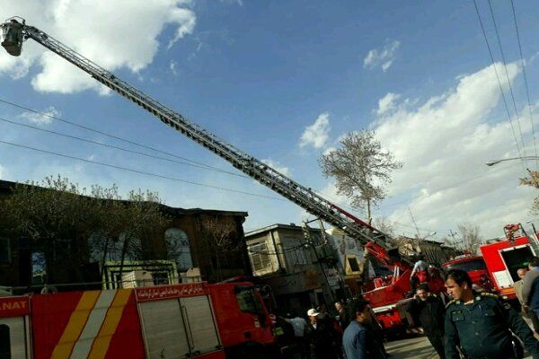 مهار آتشسوزی در کرمانشاه
