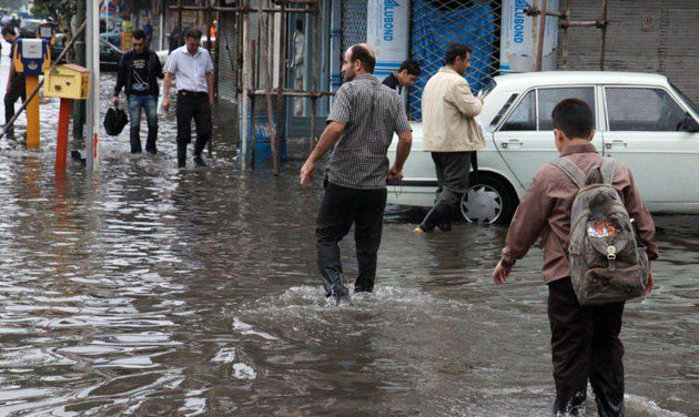 کرندغرب با 66 میلیمتر رکورددار بارشهای اخیر کرمانشاه/ بارندگیها تا دوشنبه ادامه دارد