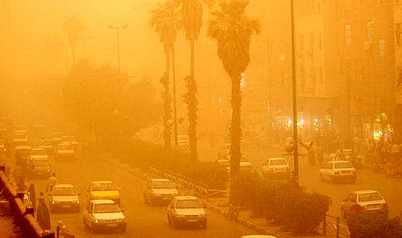 ریزگردها، مقدمه بحرانهای حادتر خوزستان هستند