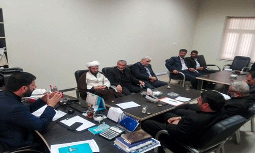 جلسه هماهنگی استقبال از زائرین خارجی اربعین حسینی در امامزادگان آستارا برگزار شد