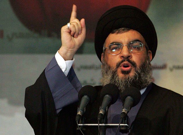 آغاز سخنرانی سیدحسن نصرالله در جشن پیروزی بر داعش