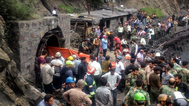 71 نفر در حادثه معدن آزادشهر مصدوم شدند