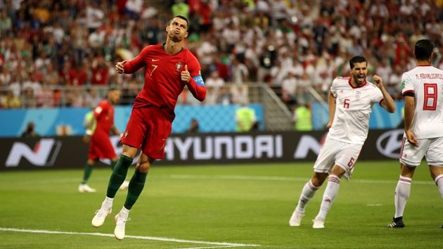 کریستیانو رونالدو در این مسابقه باید اخراج میشد