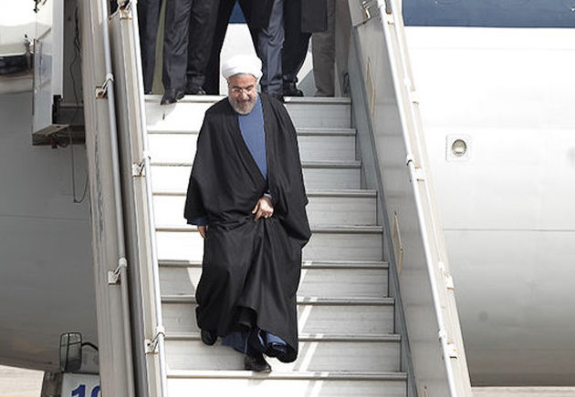 روحانی وارد تهران شد
