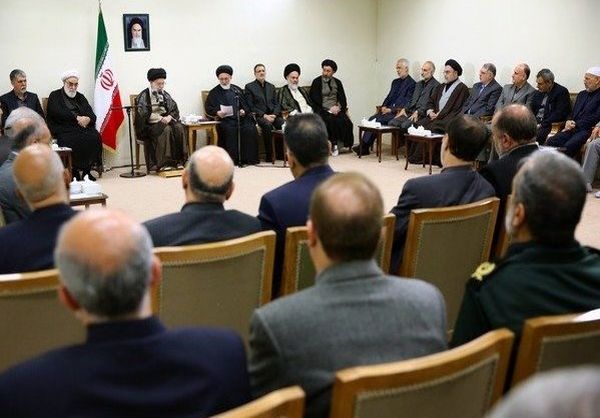 دیدار مسوولان و دست اندرکاران حج با رهبر معظم انقلاب