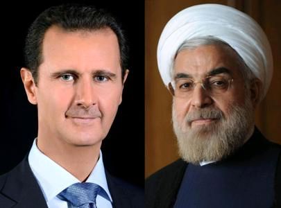 پیام تسلیت بشار اسد به روحانی در پی سقوط هواپیمای مسافربری
