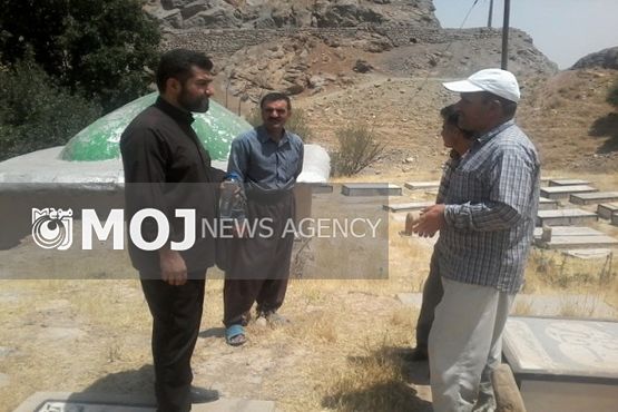بازسازی بقعه متبرکه امامزاده میراحمدی خرمآباد