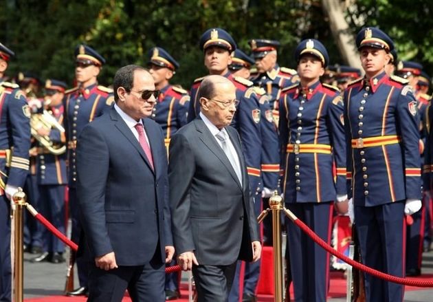 حمایت تمام و کمال میشل عون از حزب الله در مصر
