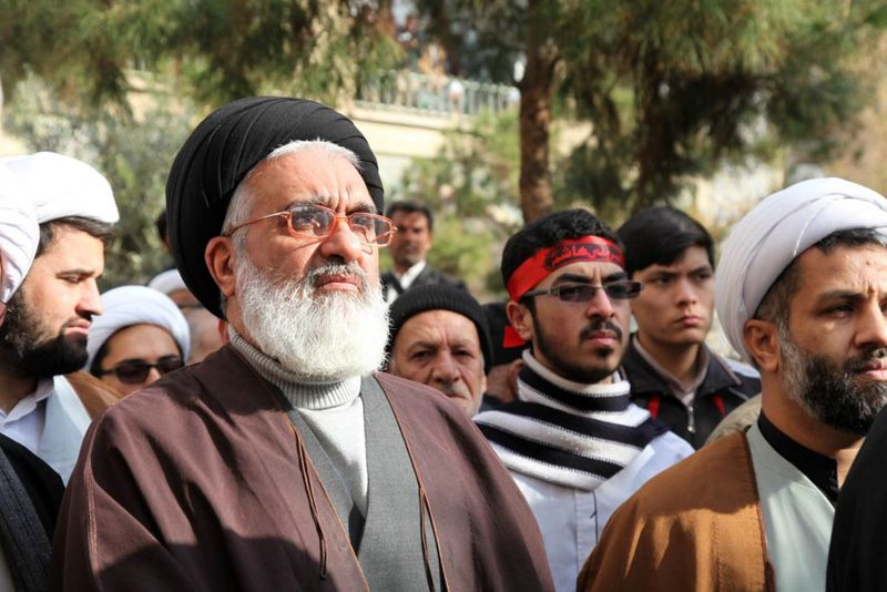 حضور آیتالله سعیدی در تجمع بزرگداشت 9 دی