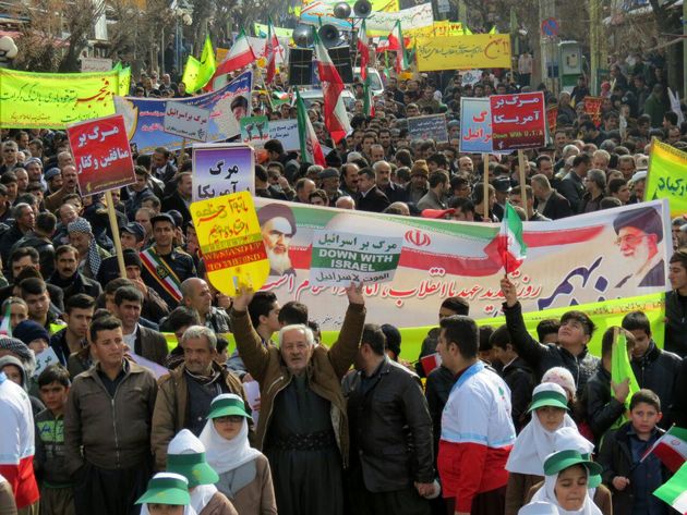 مسیرهای راهپیمایی 22 بهمن در استان کردستان