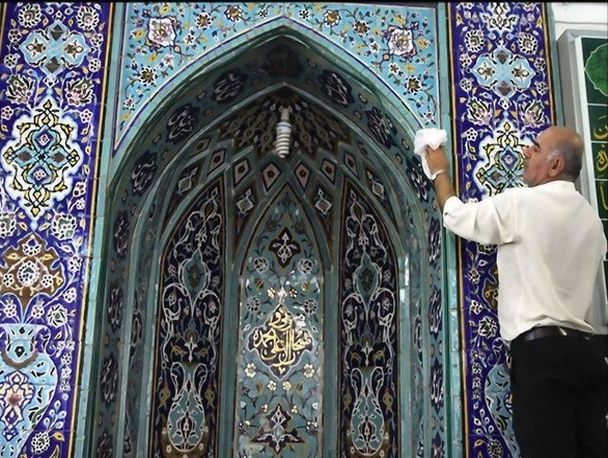 غبارروبی دهها مسجد جنوب شهر برای میزبانی از مهمانان ماه ضیافت الهی