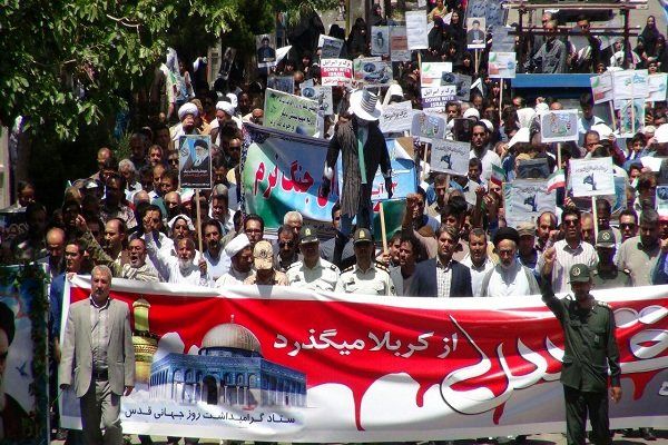 مرگ بر اسرائیل در شهرهای گلستان طنین اندازشد/نگارستان به رنگ وحدت