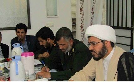 بازدید مسوول نمایندگی ولی فقیه در ناحیه بسیج امام رضا(ع) قم از حوزه امامزاده سید معصوم(ع)