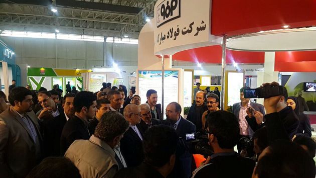 حضور شرکت فولاد مبارکه در سمپوزیوم فولاد ۹۵