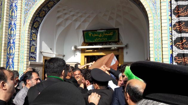 پیکر شهید حججی وارد مشهد شد