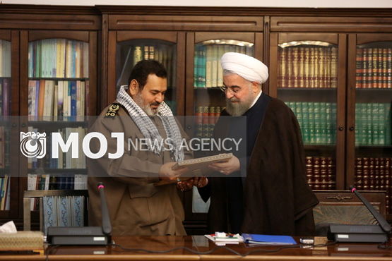 رئیس جمهوری از خدمات سرلشکر فیروزآبادی تقدیر کرد