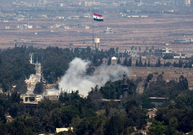 نفربر بمب گذاری شده داعش در نزدیکی مسجد ابراهیم خلیل منفجر شد