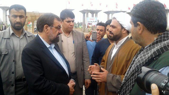 بازدید و روایت محسن رضایی از منطقه عملیاتی فتحالمبین