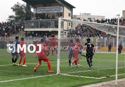 تساوی نساجی مازندران در خانه مقابل مس کرمان