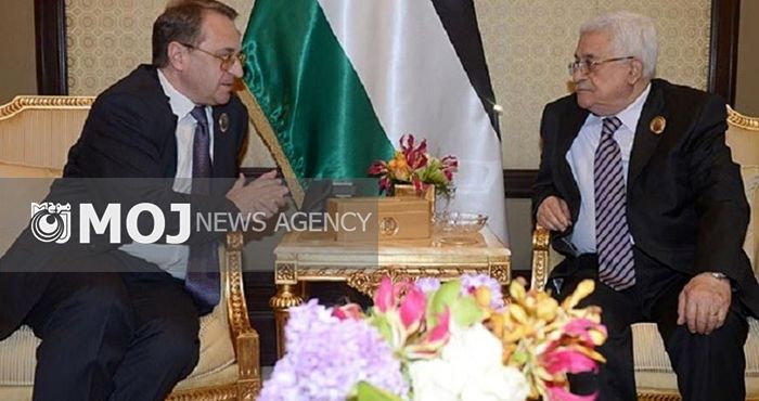 میخائل بوگدانف با محمود عباس گفت وگو کرد
