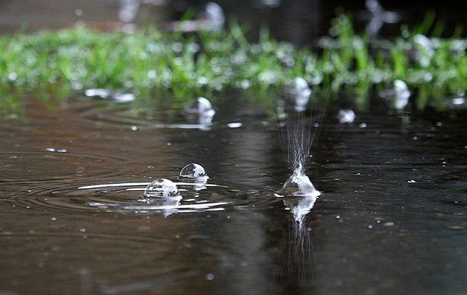 تداوم بارش رگباری در استان اصفهان
