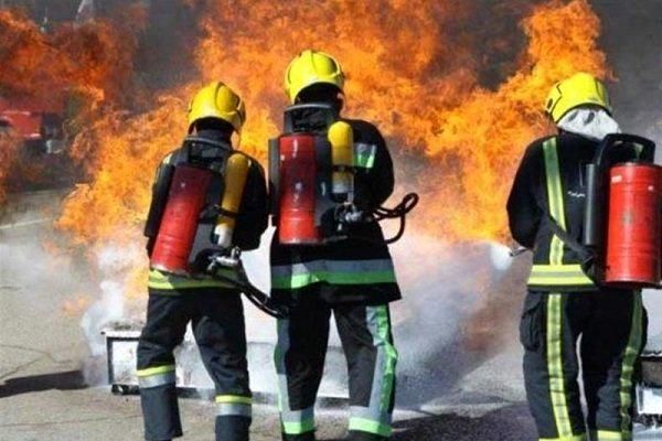 یک باشگاه بدنسازی در داماهی بندر عباس طعمه ی حریق شد