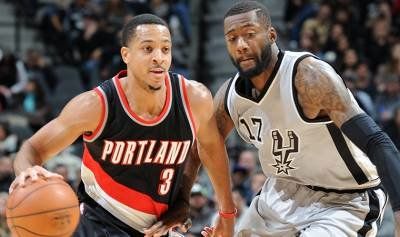 شکست سخت سنآنتونیو مقابل پورتلند در NBA