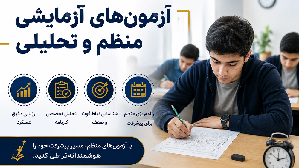 &nbsp;آزمون‌های آزمایشی منظم و تحلیلی - بهترین آموزشگاه تیزهوشان را از روی این نشانه‌ها بشناسید!