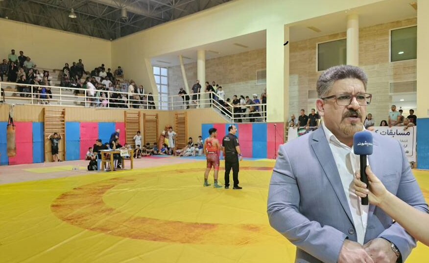 مسابقات انتخابی کشتی نوجوانان در کیش