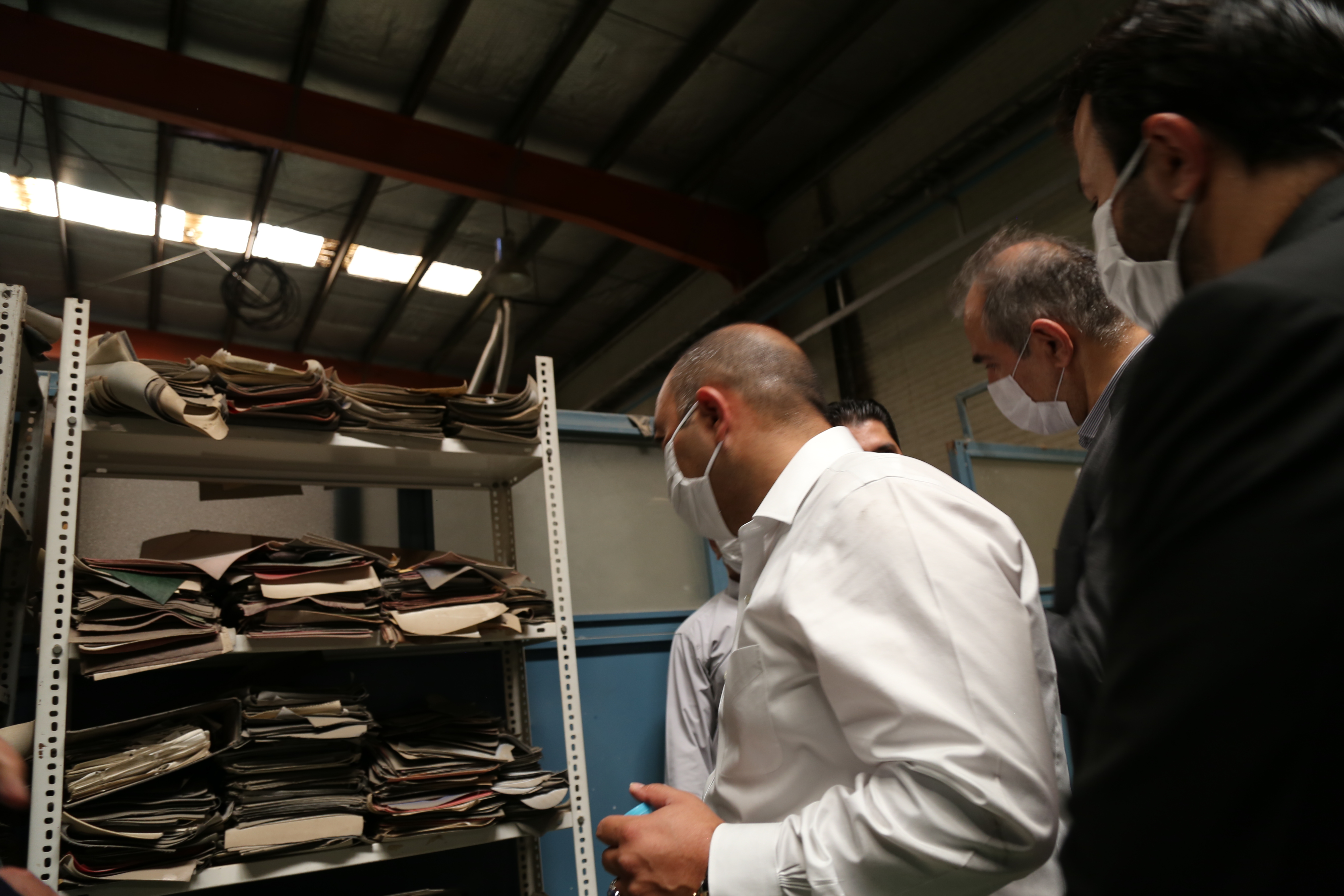 بازدید مدیرعامل و اعضای هیات مدیره هلدینگ صباانرژی از کارخانجات تولیدی تهران
