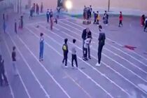 نجات جان دانش‌آموز از خفگی توسط معلم تبریزی وسط حیاط مدرسه! + فیلم