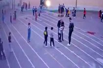 نجات جان دانش‌آموز از خفگی توسط معلم تبریزی وسط حیاط مدرسه! + فیلم