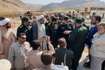سردار سرلشکر سلامی از مناطق سیل زده پلدختر دیدن کرد