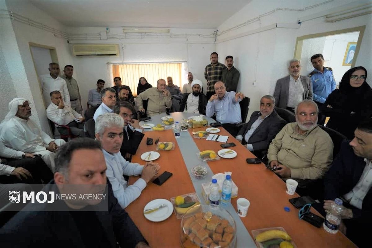 اعضای کارگروه مرزهای مجاز کشور در کیش چارک