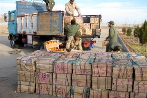 توقیف مزدا حامل کالای قاچاق