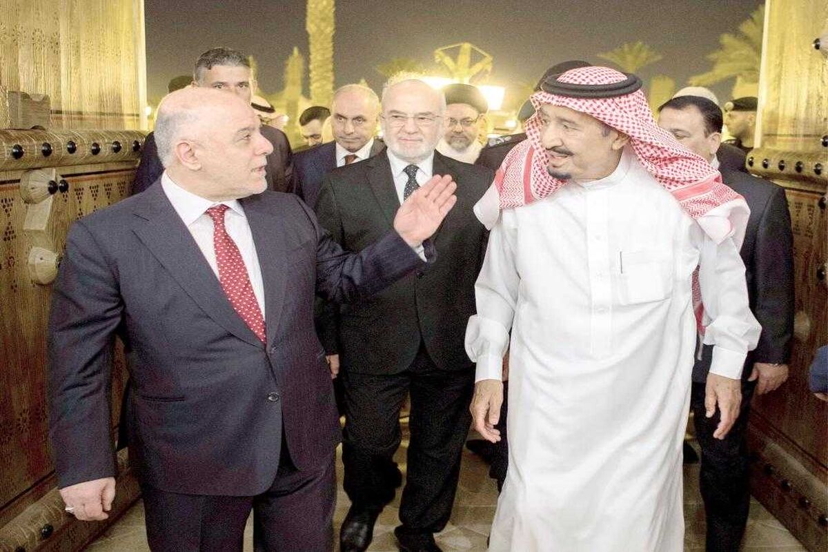 ملک سلمان و حیدرالعبادی