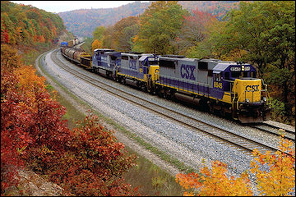 راه آهن قزوین