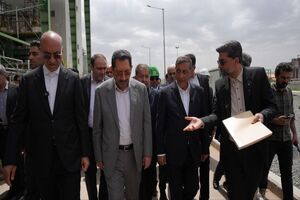 قائم پناه و وزیر صمت از دو طرح ایدرو در کرمانشاه بازدید کردند