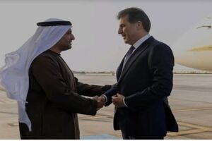 بارزانی عازم امارات رفت