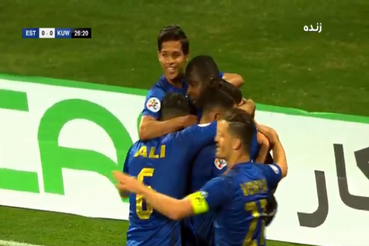 بازی استقلال و الکویت