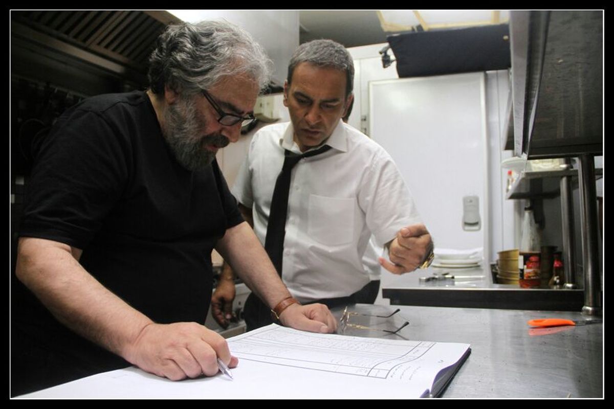 حمیدرضا آذرنگ و مسعود کیمیایی