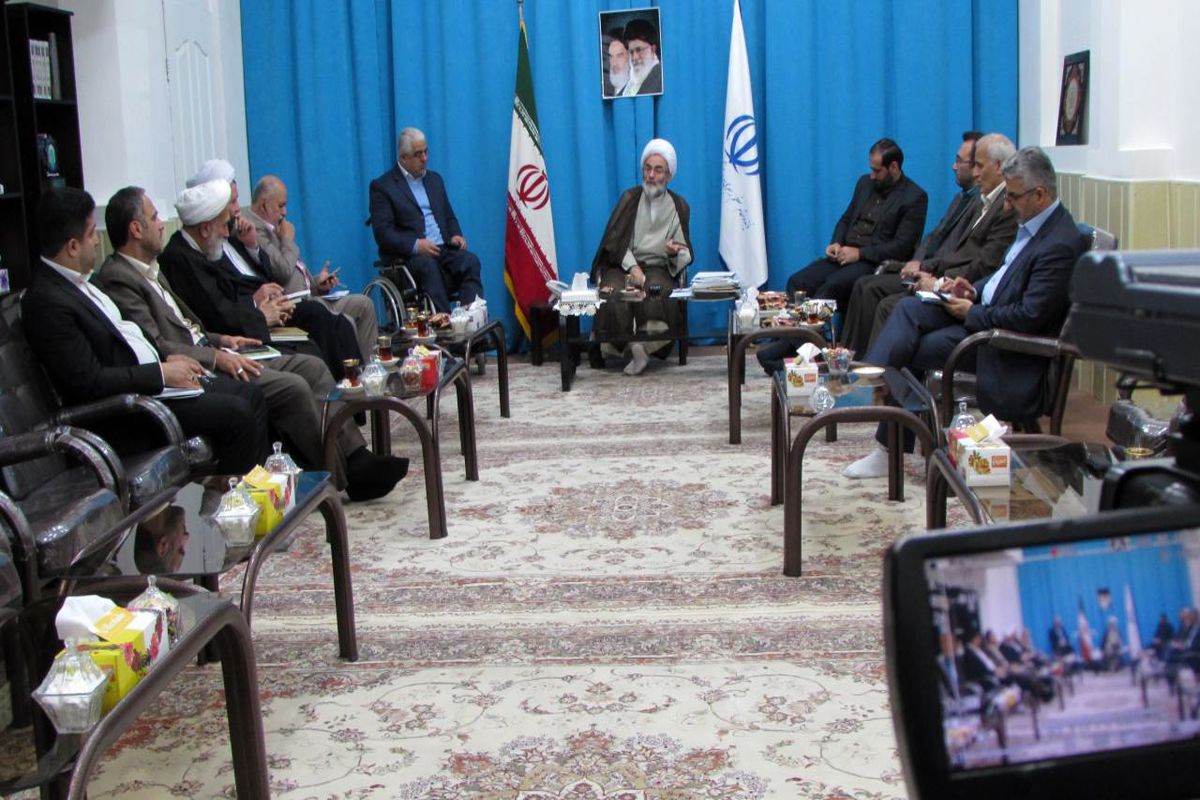 آیت الله فلاحتی در دیدار با مجمع نمایندگان گیلان