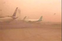 آسمان خاکی 4 پرواز فرودگاه اهواز را معلق کرد