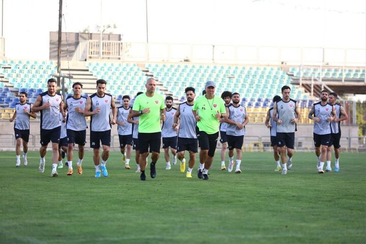 تمرین پرسپولیس