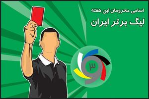 اسامی محرومان هفته دهم لیگ برتر اعلام شد