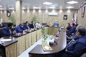 نشست مدیرکل بنیاد شهید و امور ایثارگران با تشکل جانبازان و نخبگان استان قم