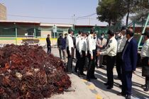 کشف حدود 30 تن کابل برق توسط ماموران نیروی انتظامی در خمینی شهر 