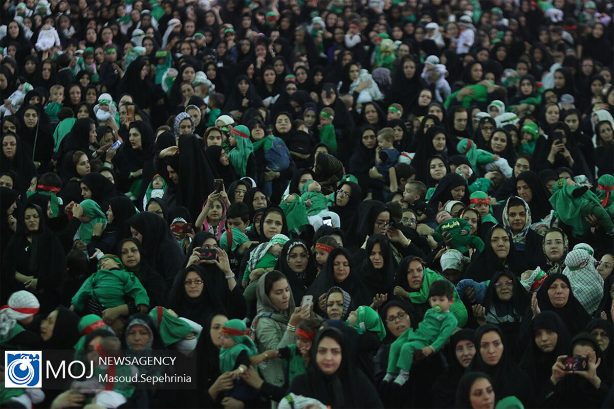 اجتماع شیرخوارگان حسینی در تبریز